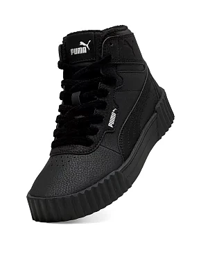 Жіночі черевики PUMA Carina 3.0 Mid WTR з екошкіри чорні - фото 5 - Miraton