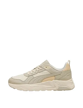 Жіночі кросівки PUMA Trinity 2 LT SL з екошкіри бежеві - фото 2 - Miraton