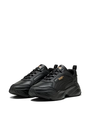 Жіночі кросівки PUMA Cassia 2.0 L з екошкіри чорні - фото 3 - Miraton