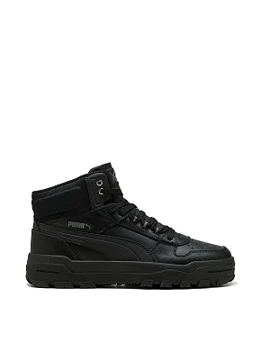 Чоловічі черевики PUMA Rebound Abrupt шкіряні чорні - фото 1 - Miraton