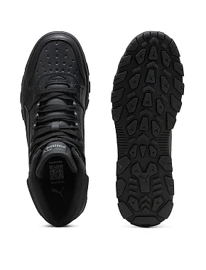 Чоловічі черевики PUMA Rebound Abrupt шкіряні чорні - фото 4 - Miraton