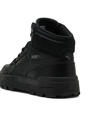 Чоловічі черевики PUMA Rebound Abrupt шкіряні чорні - фото 6 - Miraton