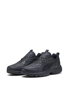 Чоловічі кросівки PUMA Milenio Tech L шкіряні сині - фото 3 - Miraton