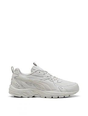 Жіночі кросівки PUMA Milenio Tech L шкіряні сірі - фото 1 - Miraton