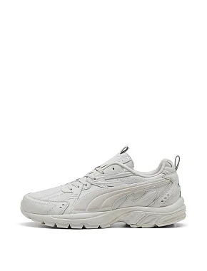 Жіночі кросівки PUMA Milenio Tech L шкіряні сірі - фото 2 - Miraton