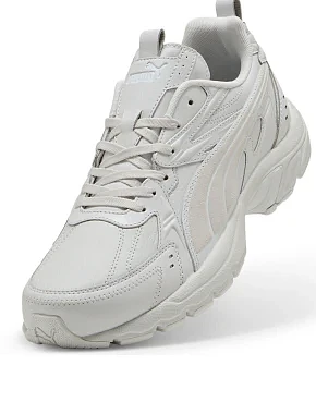 Жіночі кросівки PUMA Milenio Tech L шкіряні сірі - фото 5 - Miraton