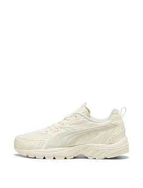 Жіночі кросівки PUMA Milenio Tech L шкіряні молочного кольору - фото 2 - Miraton