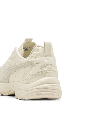 Жіночі кросівки PUMA Milenio Tech L шкіряні молочного кольору - фото 6 - Miraton