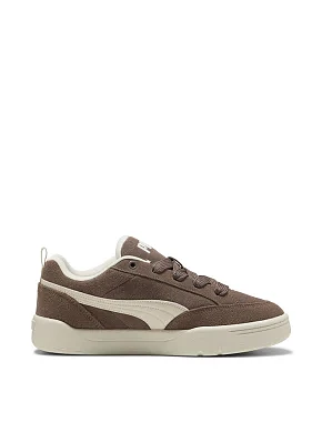 Жіночі кеди PUMA Park Lifestyle Raw шкіряні коричневі - фото 1 - Miraton