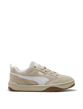 Жіночі кеди PUMA Park Lifestyle Raw шкіряні бежеві - фото 1 - Miraton