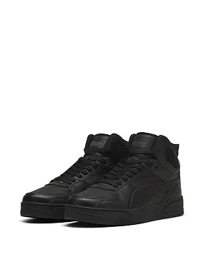 Чоловічі черевики PUMA RBD Break Mid шкіряні чорні - фото 3 - Miraton