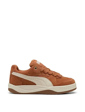 Жіночі кеди PUMA Park Luna SD шкіряні руді - фото 1 - Miraton