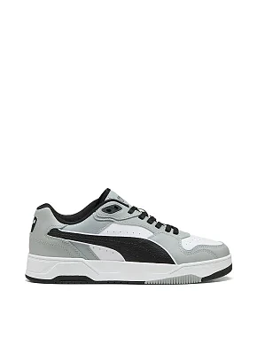 Чоловічі кеди PUMA RBD Break Low шкіряні сірі - фото 1 - Miraton