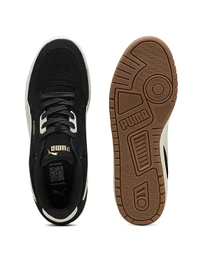 Чоловічі кеди PUMA Shuffle Downtown SD шкіряні чорні - фото 4 - Miraton