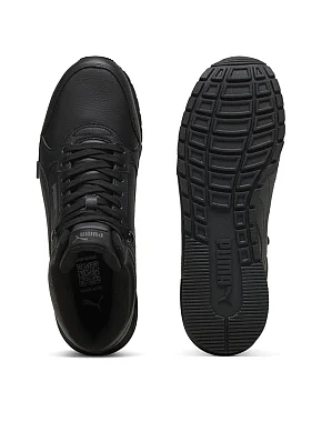 Чоловічі черевики PUMA ST Runner v4 Mid шкіряні чорні - фото 4 - Miraton