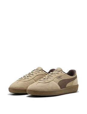 Жіночі кеди PUMA Palermo Pop шкіряні бежеві - фото 3 - Miraton