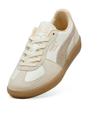 Жіночі кеди PUMA Palermo Elevated Wns шкіряні молочного кольору - фото 5 - Miraton