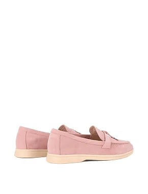 Жіночі слипери велюрові бежеві - фото 3 - Miraton