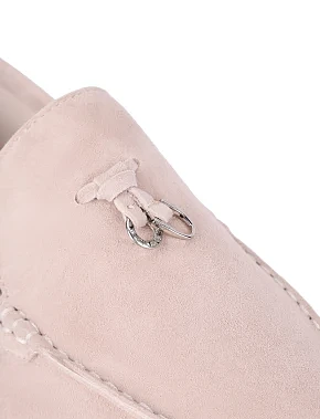 Женские слиперы велюровые бежевые - фото 4 - Miraton