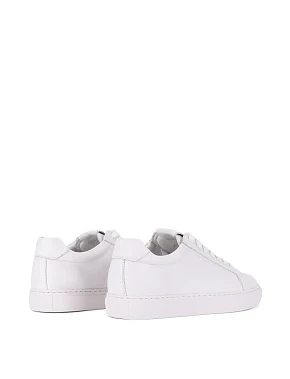 Жіночі кеди шкіряні білі - фото 3 - Miraton