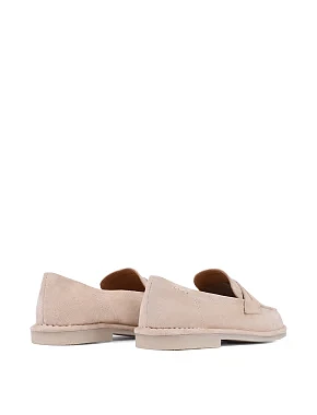 Жіночі сліпери велюрові бежеві - фото 3 - Miraton