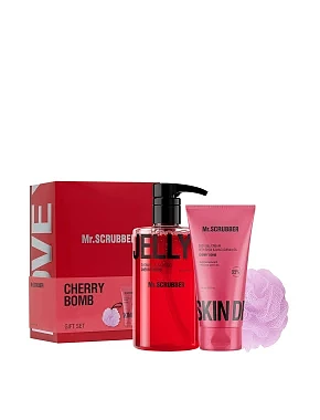 Подарунковий набір Mr.SCRUBBER Gift set Cherry Bomb - фото 1 - Miraton