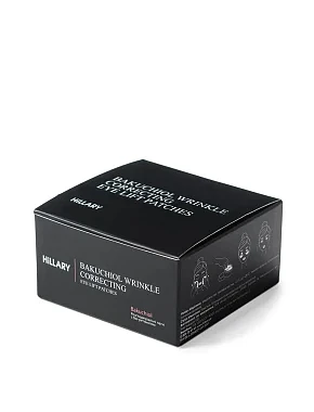 Розгладжувальні патчі з біо-ретинолом Hillary Bacuchiol Wrinkle Correcting & Eye Lift Patches - фото 1 - Miraton