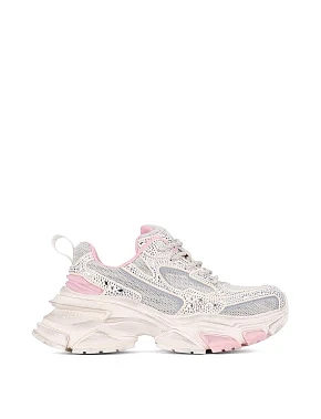 Жіночі кросівки зі штучної шкіри білі - фото  - Miraton