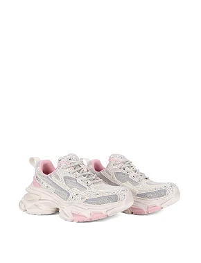 Жіночі кросівки зі штучної шкіри білі - фото 2 - Miraton