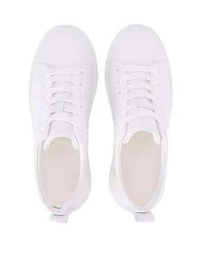 Жіночі кеди шкіряні білі - фото 1 - Miraton