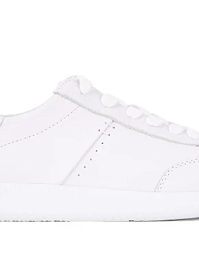 Жіночі кеди шкіряні білі - фото 4 - Miraton