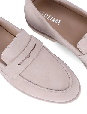 Женские слиперы велюровые серые - фото 4 - Miraton