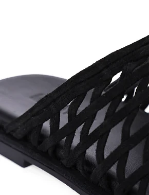 Жіночі сліпери велюрові чорні - фото 4 - Miraton