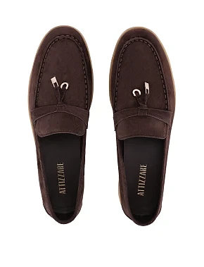 Жіночі сліпери велюрові коричневі - фото 1 - Miraton