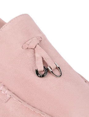 Женские слиперы велюровые бежевые - фото 4 - Miraton