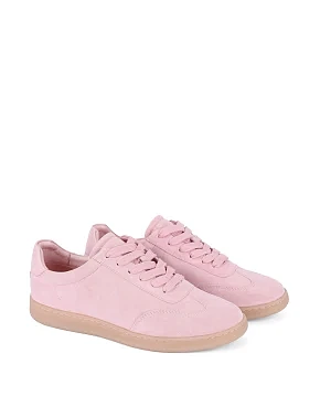 Жіночі кеди велюрові рожеві - фото 2 - Miraton