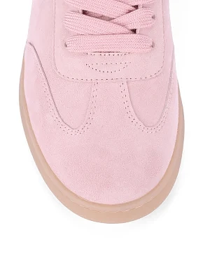 Жіночі кеди велюрові рожеві - фото 4 - Miraton