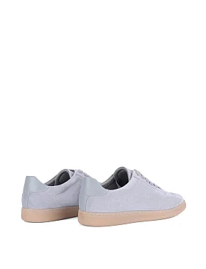 Жіночі кеди велюрові блакитні - фото 3 - Miraton