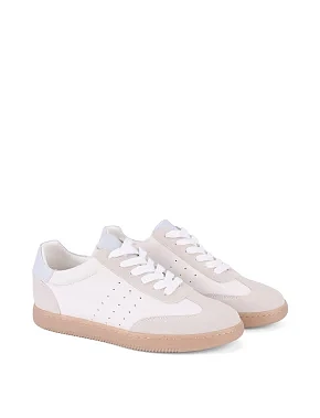 Жіночі кеди велюрові білі - фото 2 - Miraton