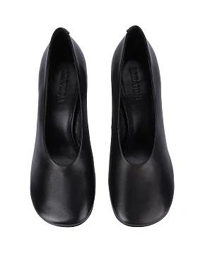 Жіночі туфлі шкіряні чорні - фото 1 - Miraton