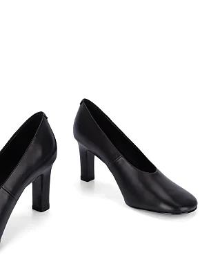 Жіночі туфлі шкіряні чорні - фото 4 - Miraton