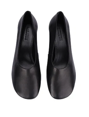 Жіночі туфлі шкіряні чорні - фото 1 - Miraton