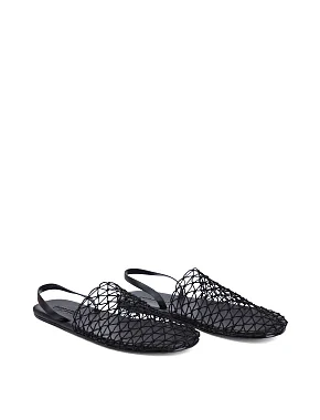 Жіночі сліпери тканинні чорні - фото 2 - Miraton