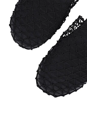 Жіночі сліпери тканинні чорні - фото 4 - Miraton