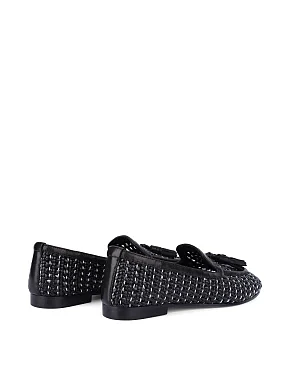 Жіночі сліпери шкіряні чорні - фото 3 - Miraton