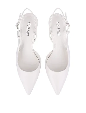 Жіночі туфлі шкіряні рисового кольору - фото 1 - Miraton