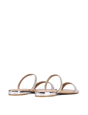 Жіночі шльопанці шкіряні бежеві - фото 4 - Miraton