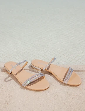 Жіночі шльопанці шкіряні бежеві - фото 6 - Miraton