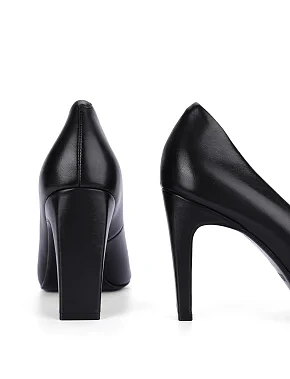 Жіночі туфлі шкіряні чорні - фото 4 - Miraton