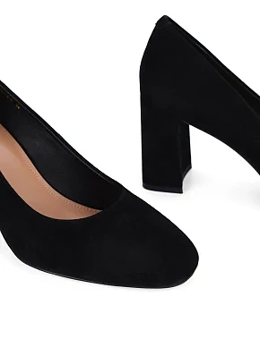 Жіночі туфлі велюрові чорні - фото 4 - Miraton